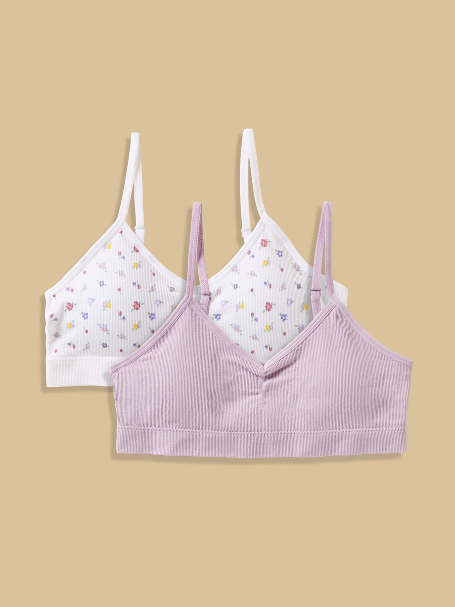 Pack of 2 - Assorted Padded Trainer Bra