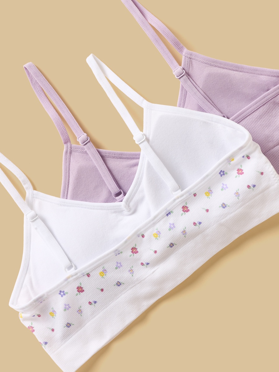 Pack of 2 - Assorted Padded Trainer Bra