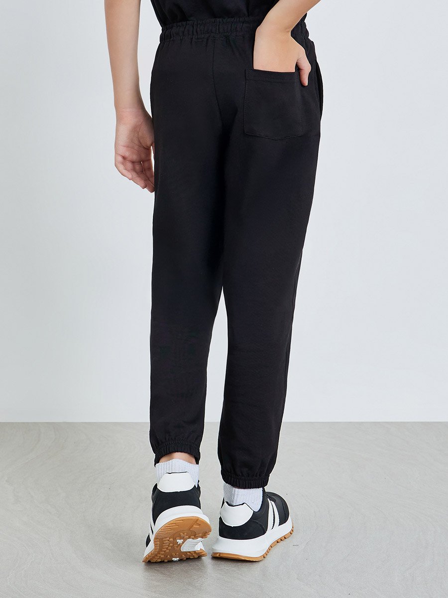 Teen Boys Cotton Joggers with NYC Print