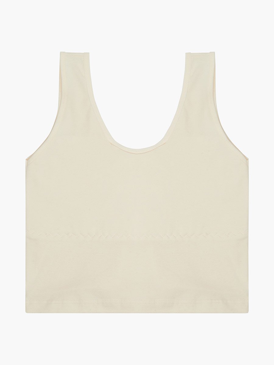 Kids Off-White Cotton Cami