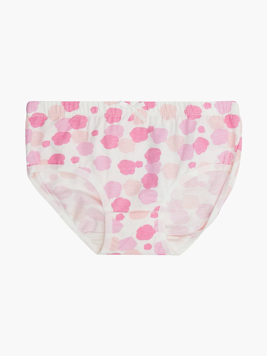 Pack of 4 - Girls Cotton Printed Briefs
