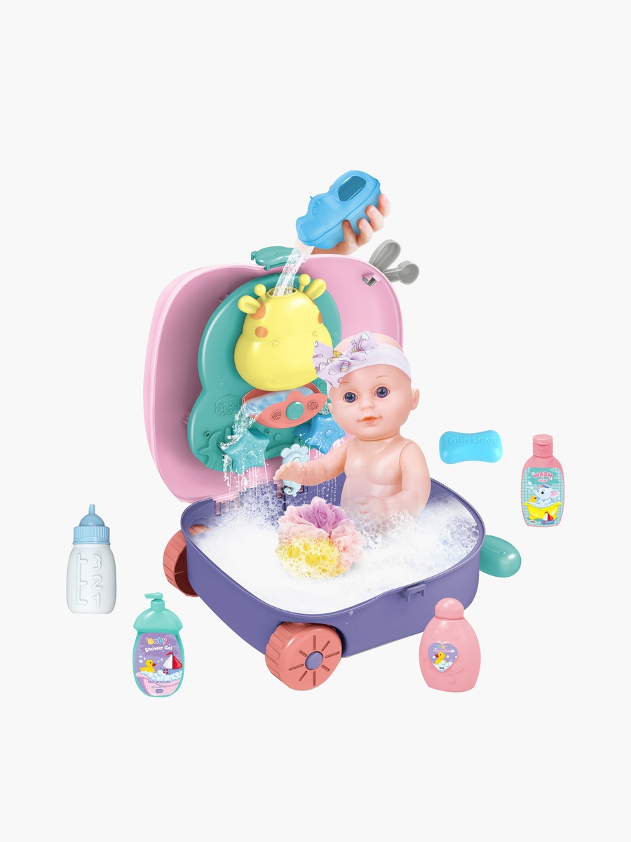 Baby Sweet Love Doll Bathtub Playset