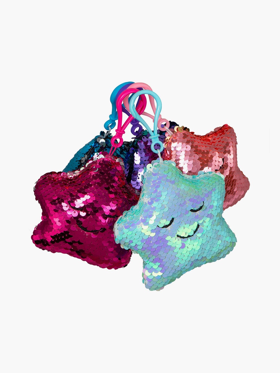 Desi Doll 5-Piece Flippable Sequins My Bedtime Dua Keyring