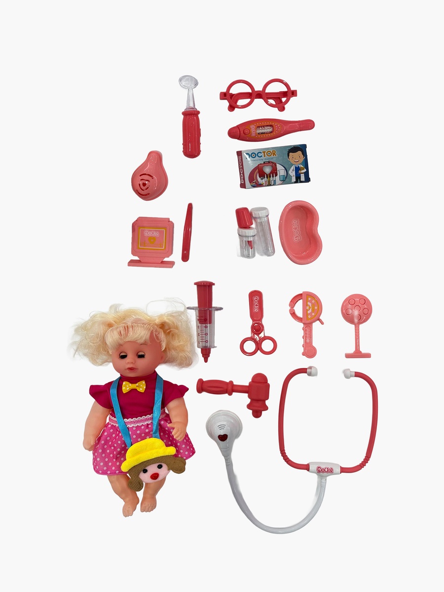 Baby Doll Doctor Playset