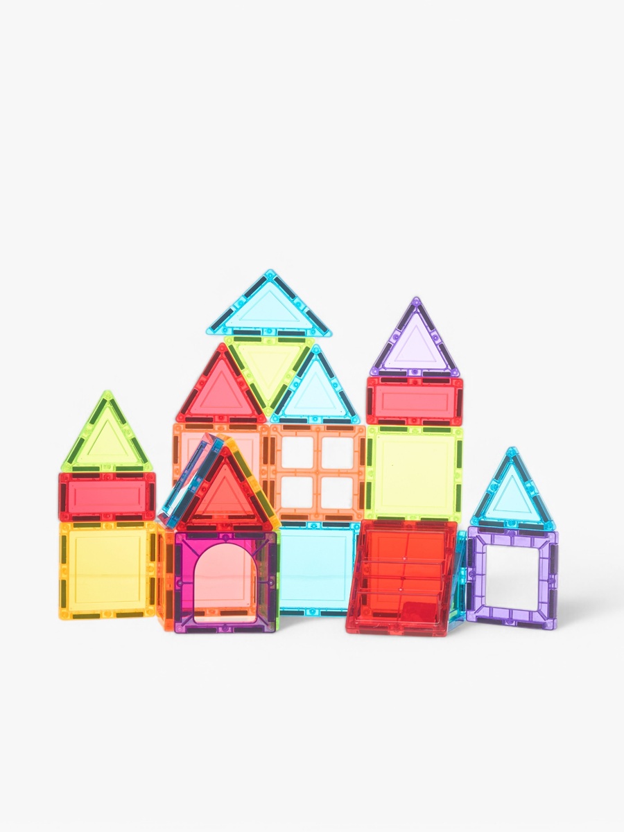 26-Piece Magnetic Blocks Playset