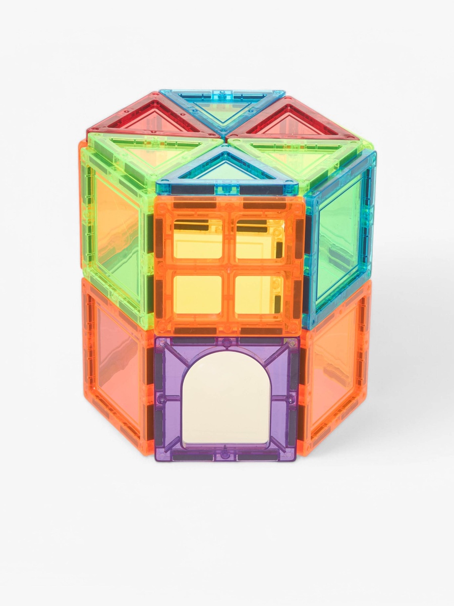 26-Piece Magnetic Blocks Playset