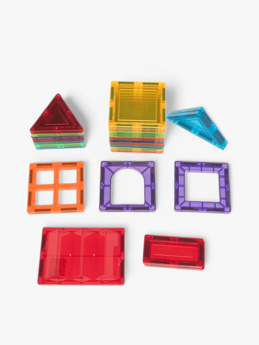 26-Piece Magnetic Blocks Playset