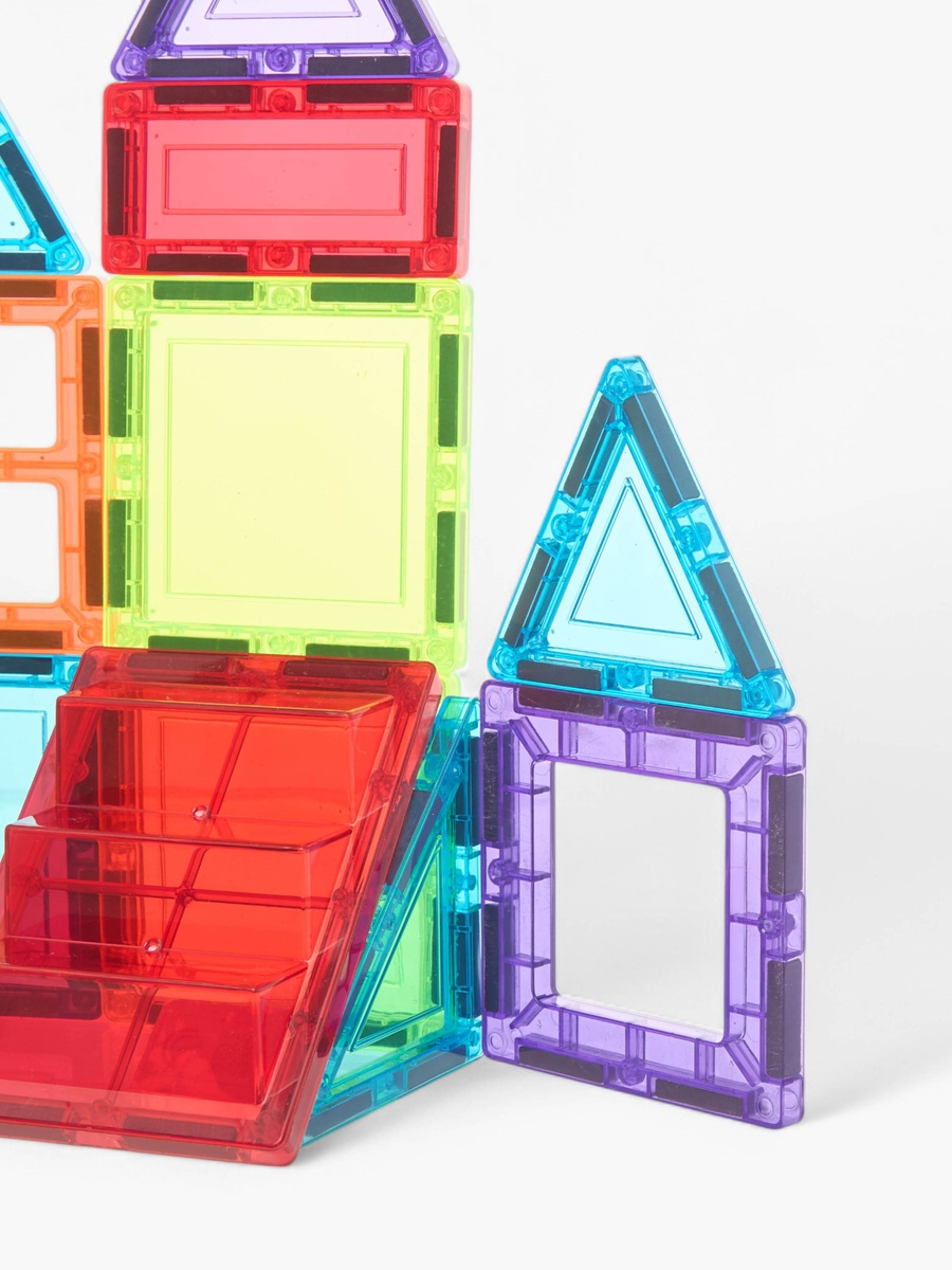 26-Piece Magnetic Blocks Playset