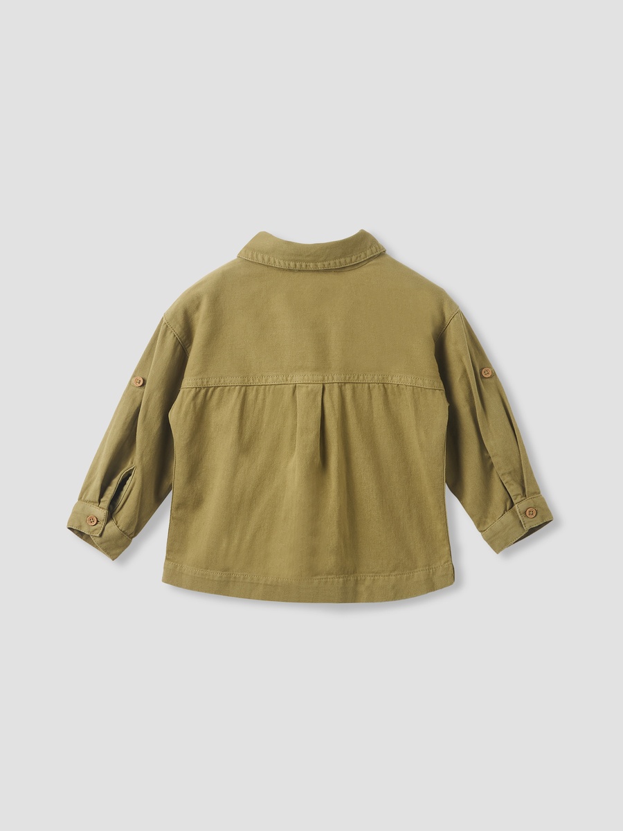 Long Sleeves Shirt with Pockets