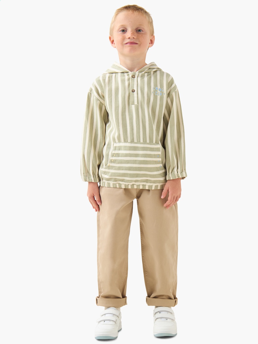 Long Sleeves Shirt with Hood