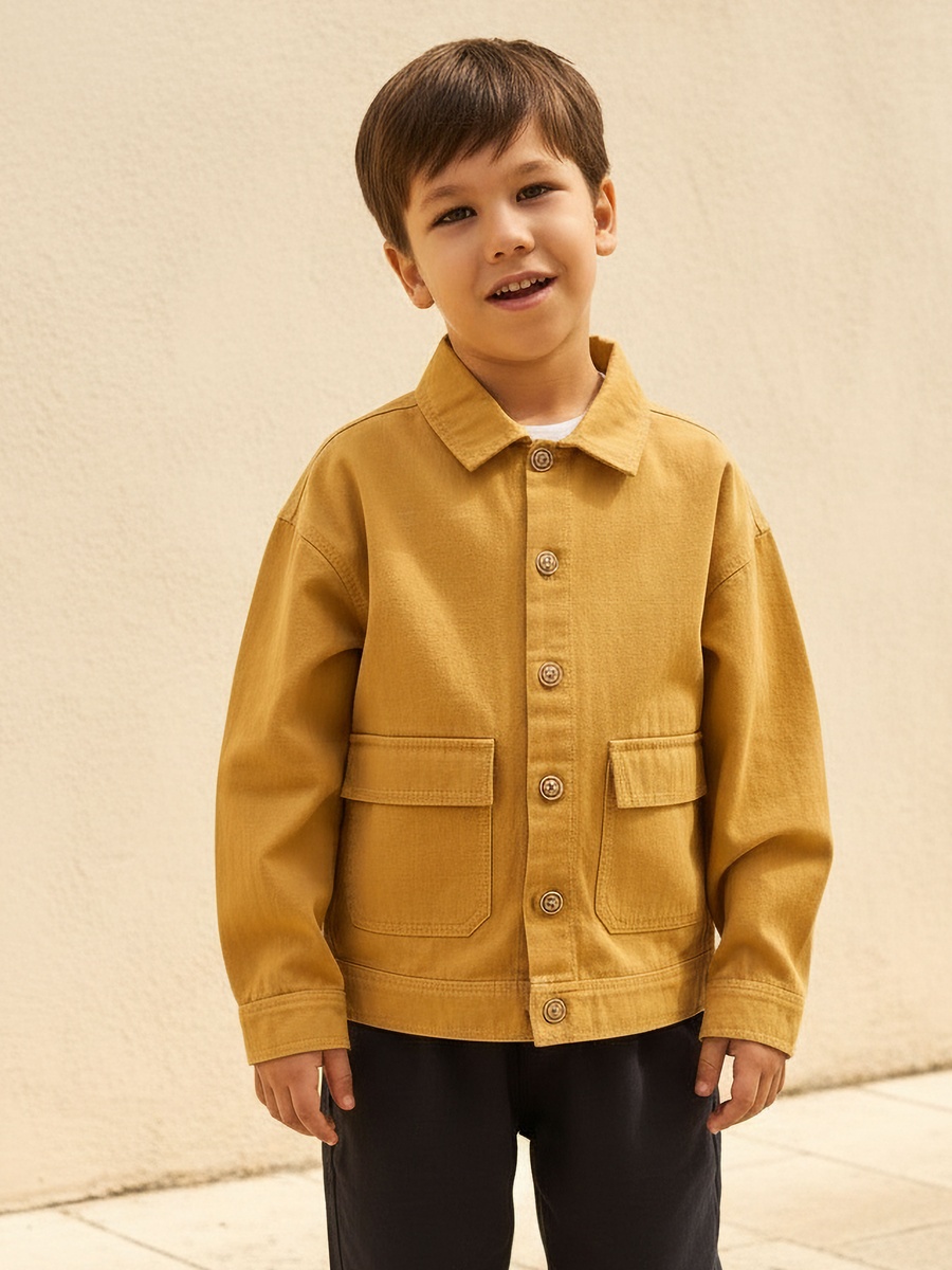 Long Sleeves Shirt with Pocket