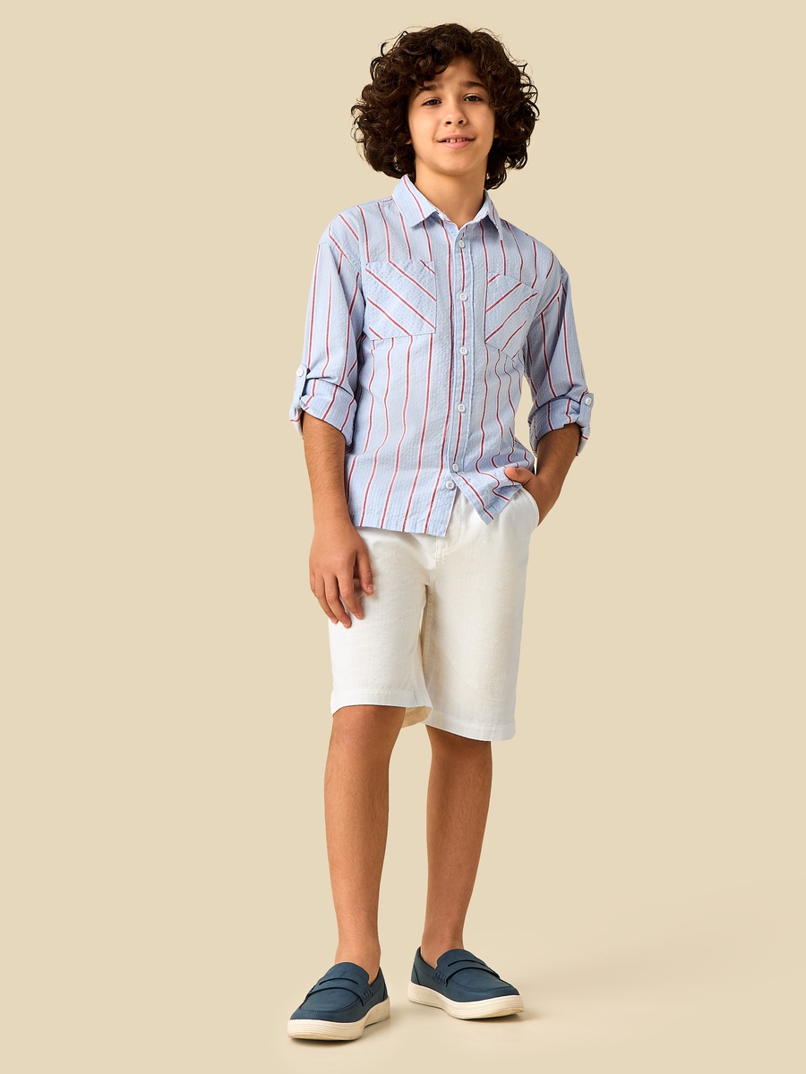 Long Sleeves Shirt with Stripes
