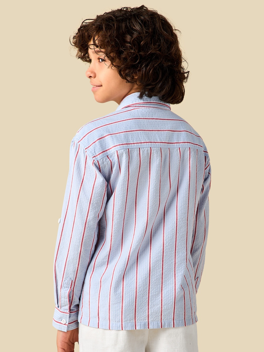 Long Sleeves Shirt with Stripes