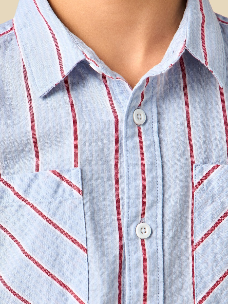 Long Sleeves Shirt with Stripes