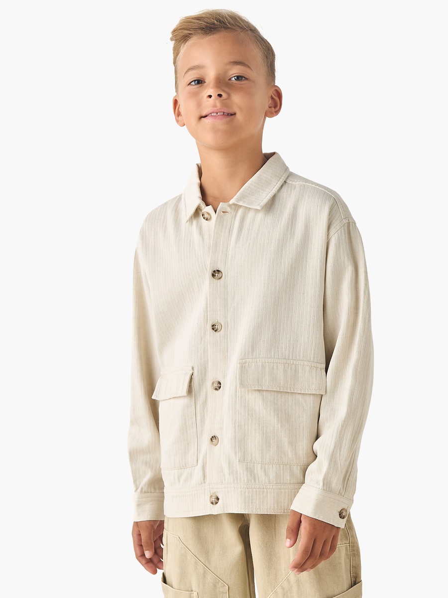 Long Sleeves Shirt with Pockets