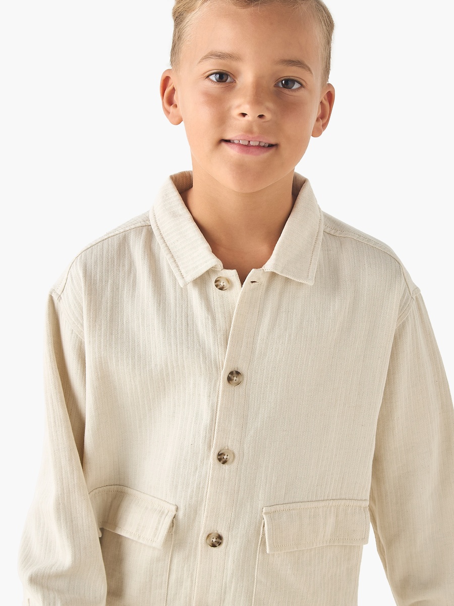 Long Sleeves Shirt with Pockets
