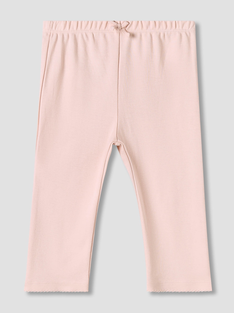 Cotton Long Sleeves Pyjama Set with Camel Glitter Print