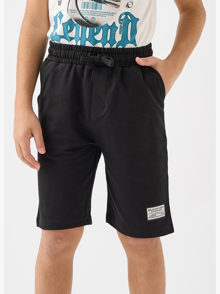 Drawstring Waist Shorts with Pockets