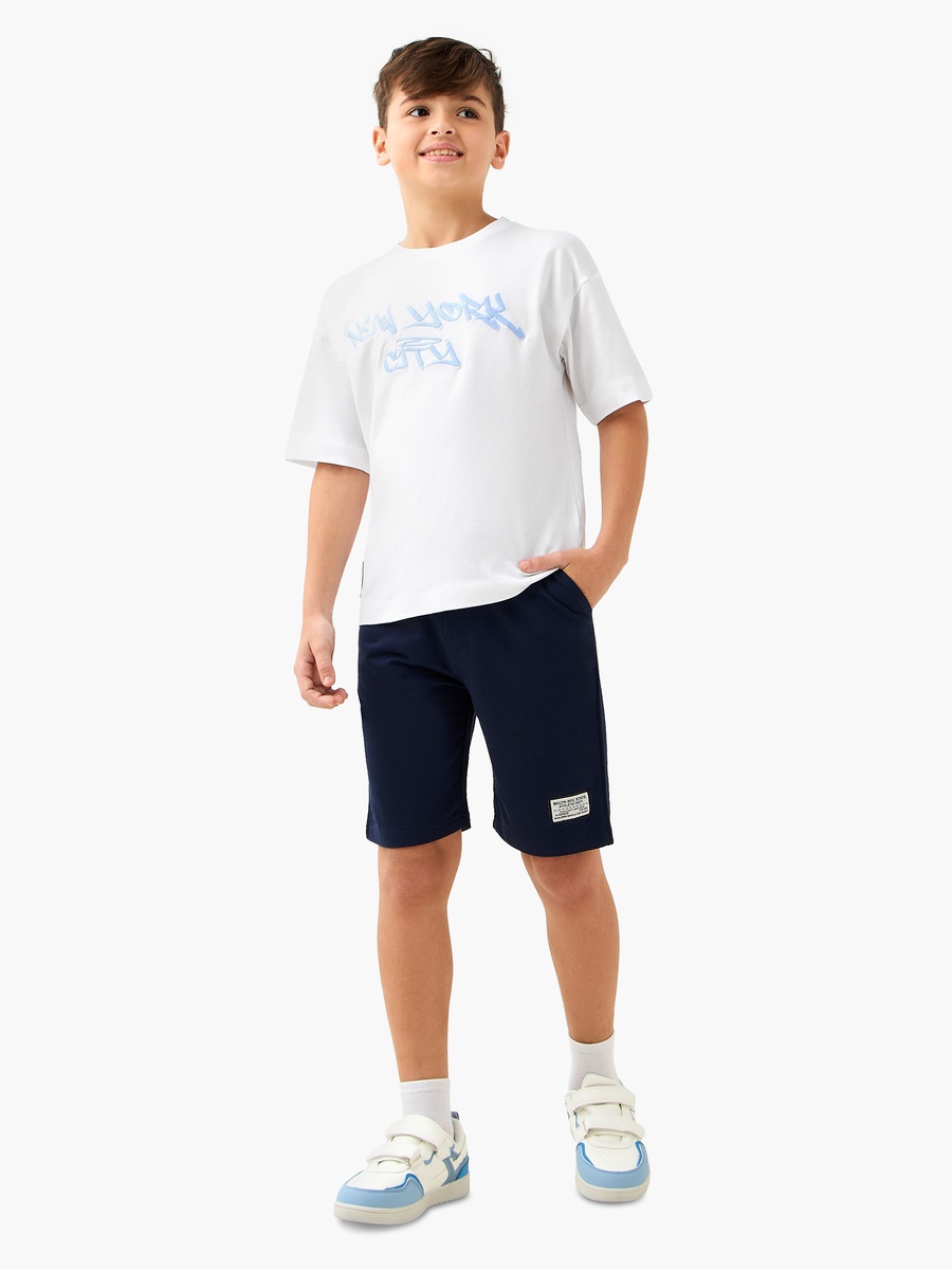 Drawstring Waist Shorts with Pockets