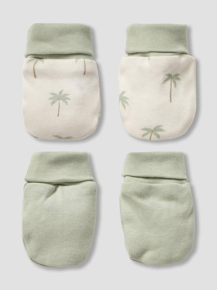 Pack of 2 Mittens with Assorted Design