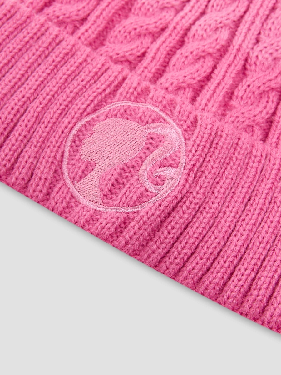 Winter Beanie with Embroidery
