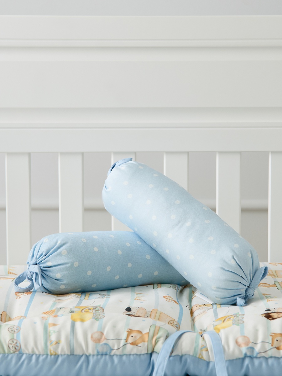 Fancy Fluff Safari Print 6-Piece Baby Bed Set - 58x84 cm