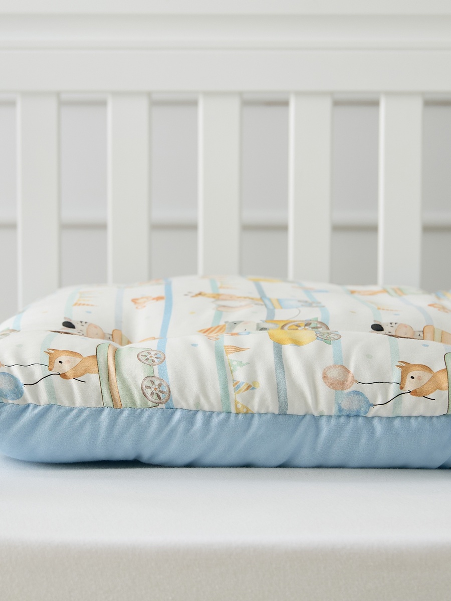 Fancy Fluff Safari Print 6-Piece Baby Bed Set - 58x84 cm