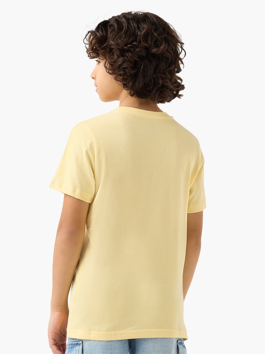 Crew Neck Short Sleeve T-Shirt with Graphic Print