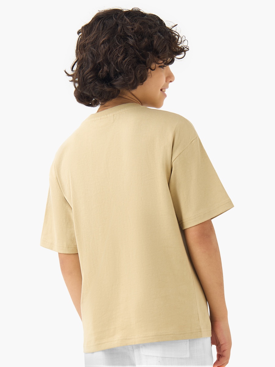 Crew Neck Short Sleeves T-Shirt with Pockets
