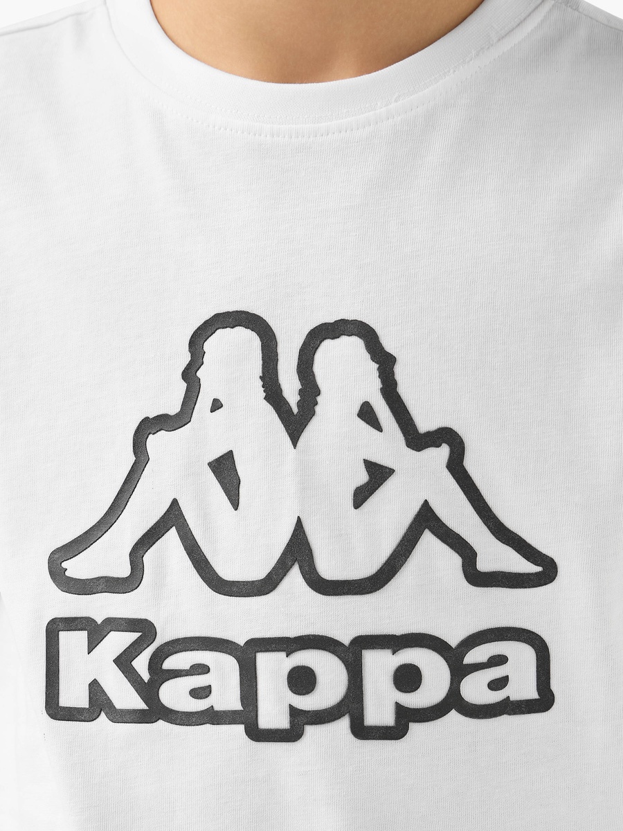 Crew Neck Short Sleeves T-Shirt with Logo Print