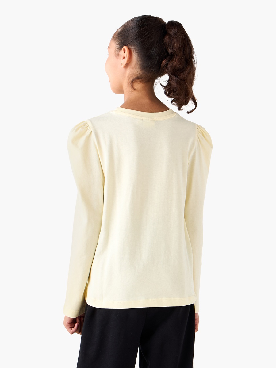 Crew Neck Long Sleeves T-Shirt with Graphic Print