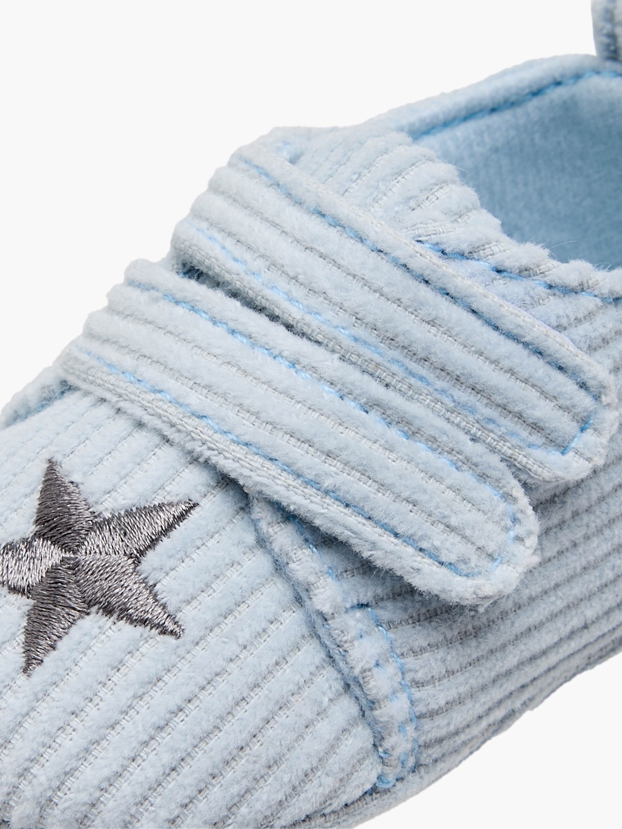 Booties with Star Embroidery