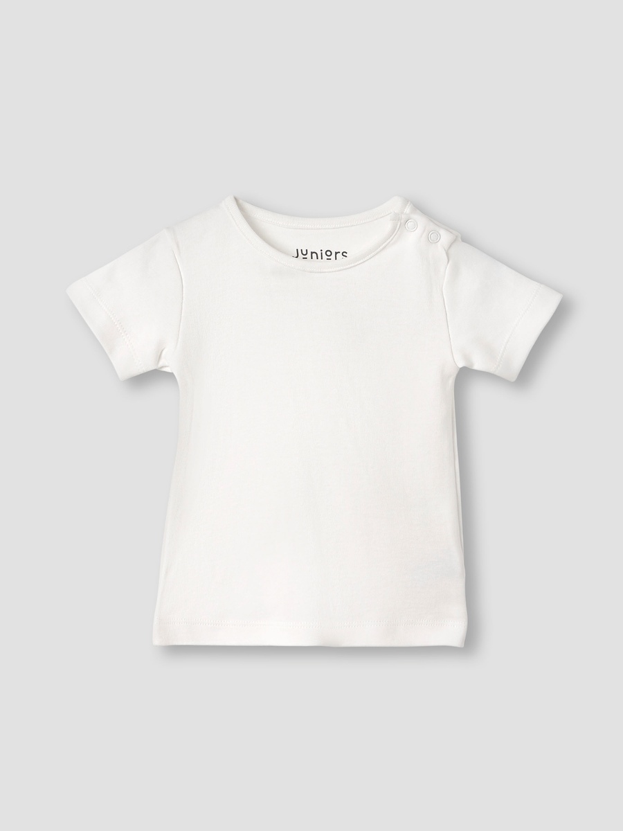 Solid Dungarees and T-Shirt Set
