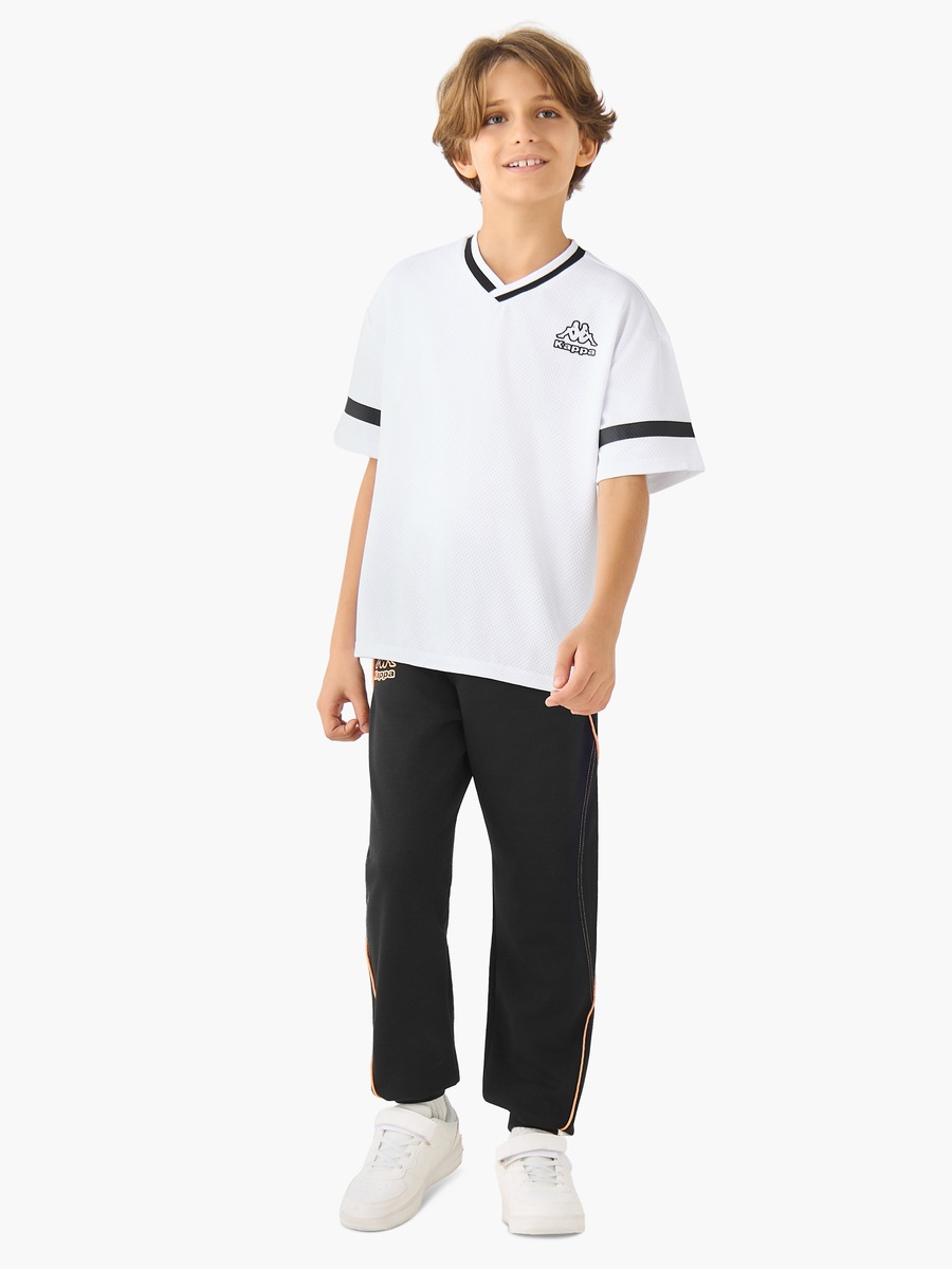 Elasticated Drawstring Joggers with Logo Design