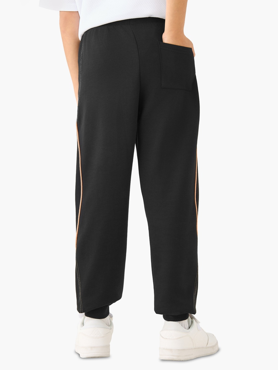 Elasticated Drawstring Joggers with Logo Design