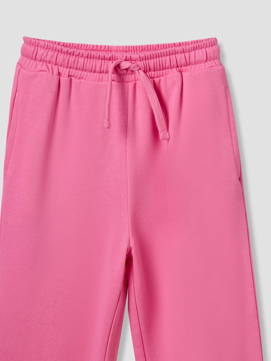 Elasticated Drawstring Waist Joggers with Pockets