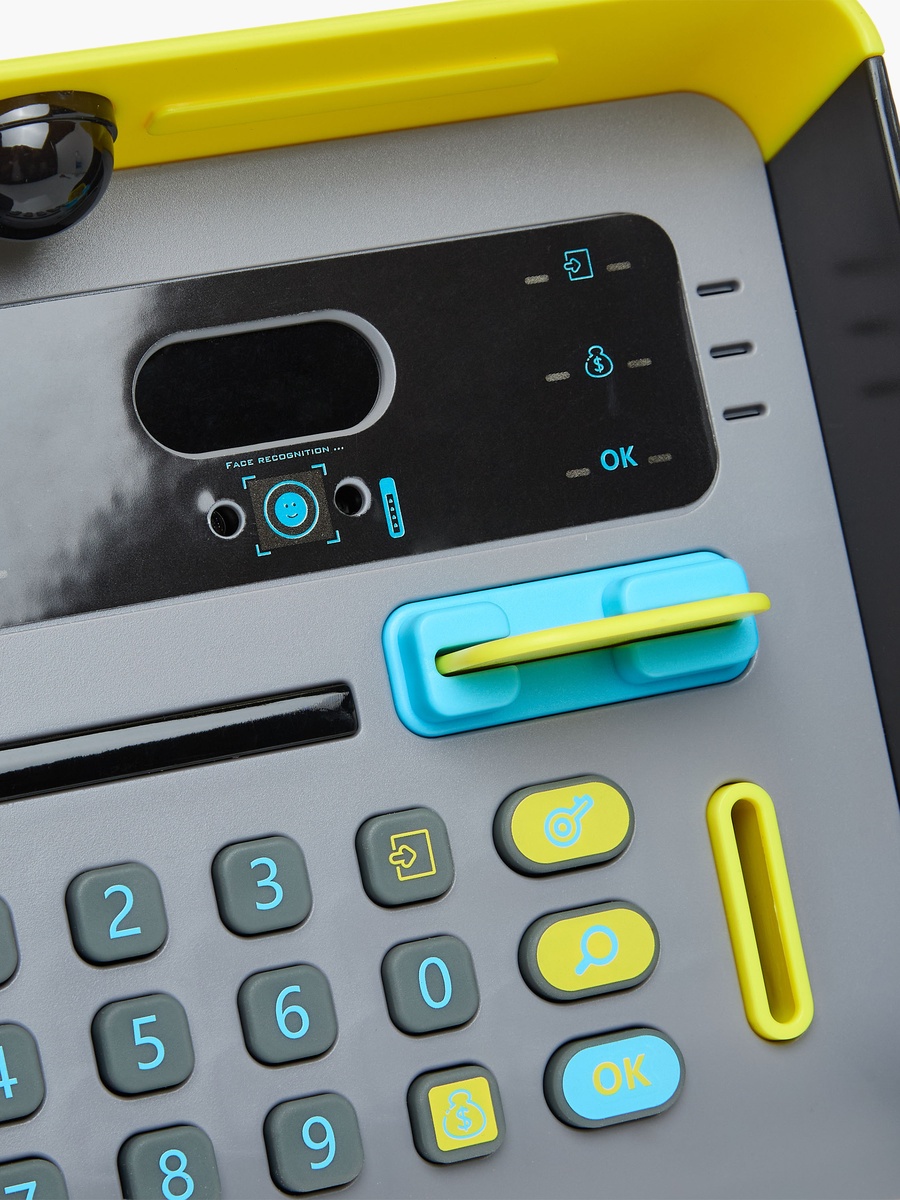 Facial Recognition ATM Machine with Surveillance Camera Toy