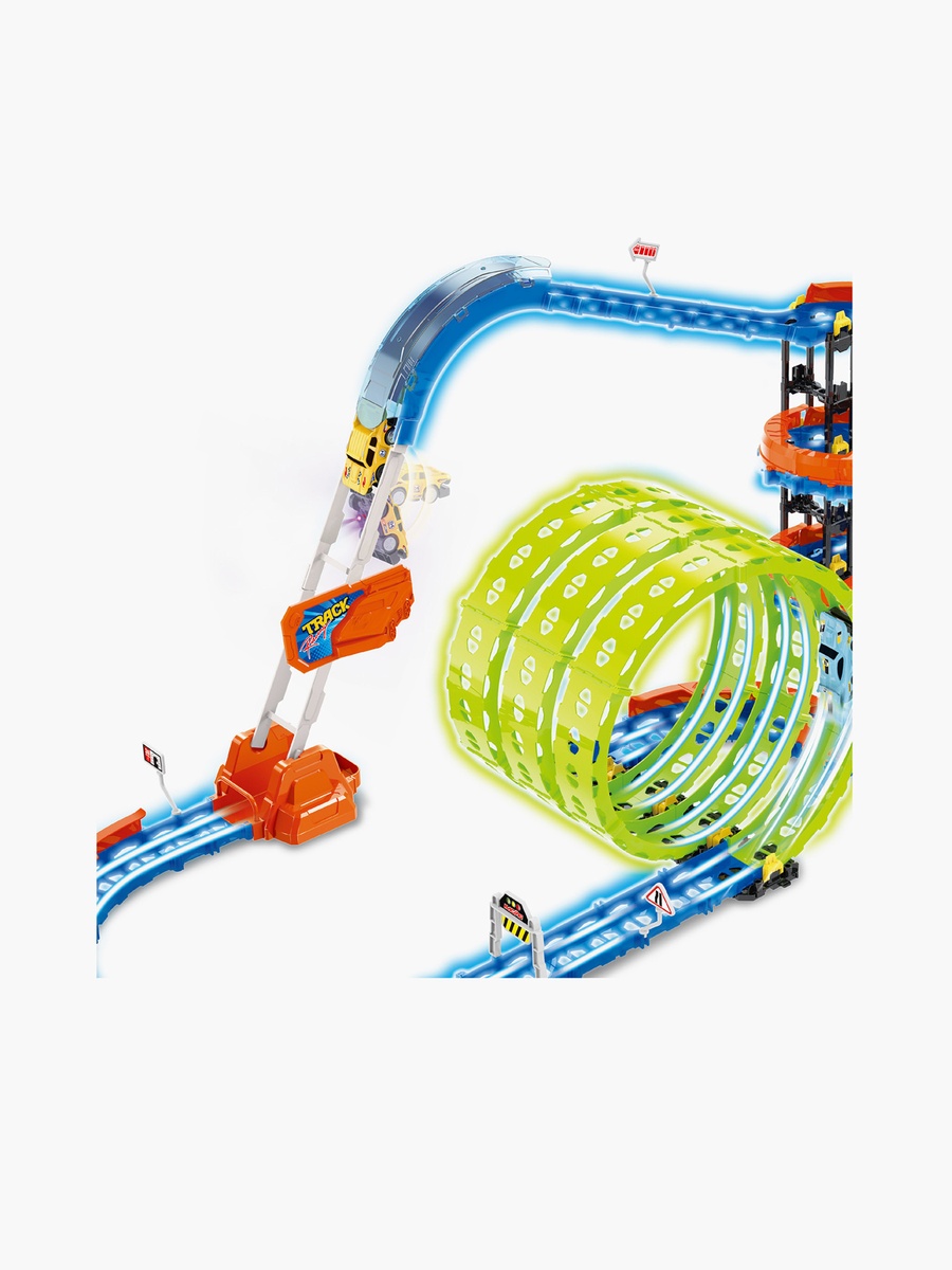91-Piece Glow Flip Track Playset