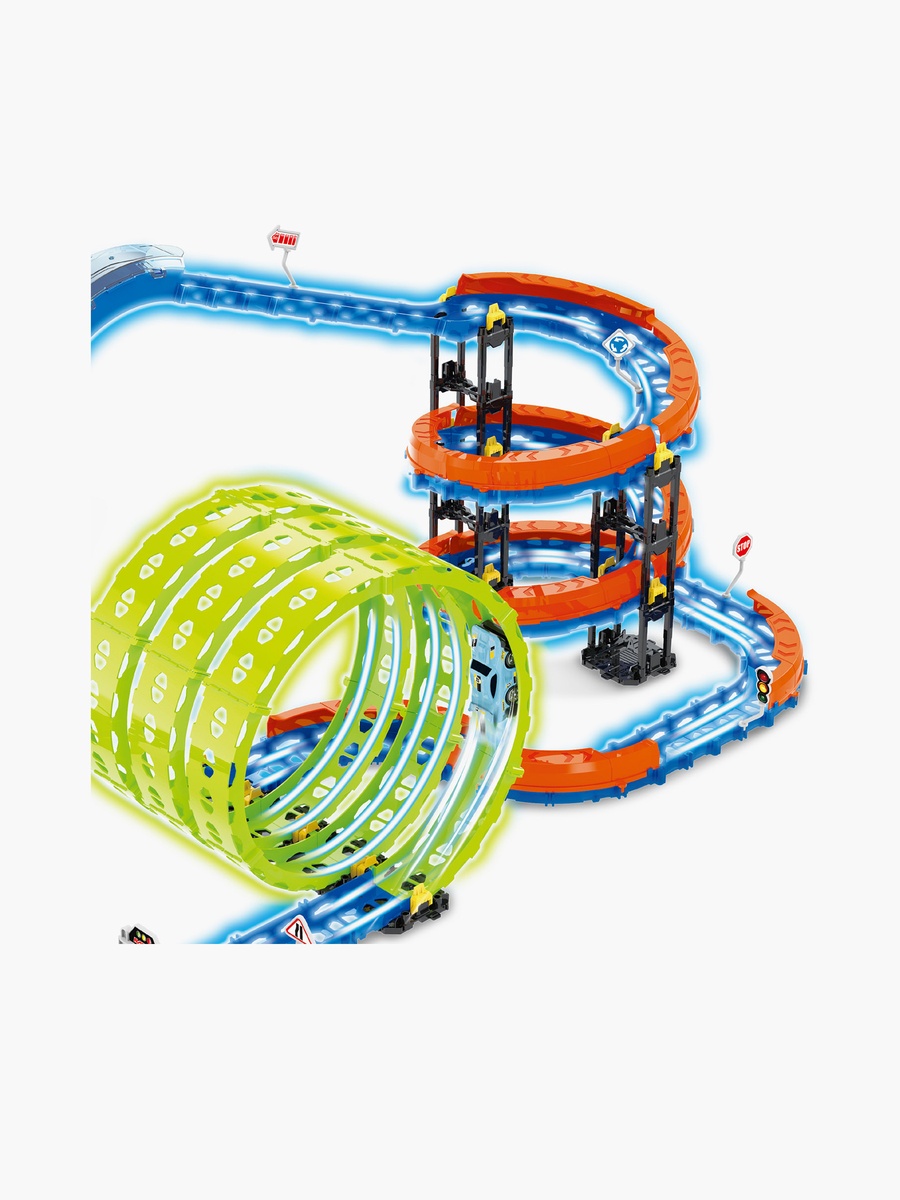 91-Piece Glow Flip Track Playset