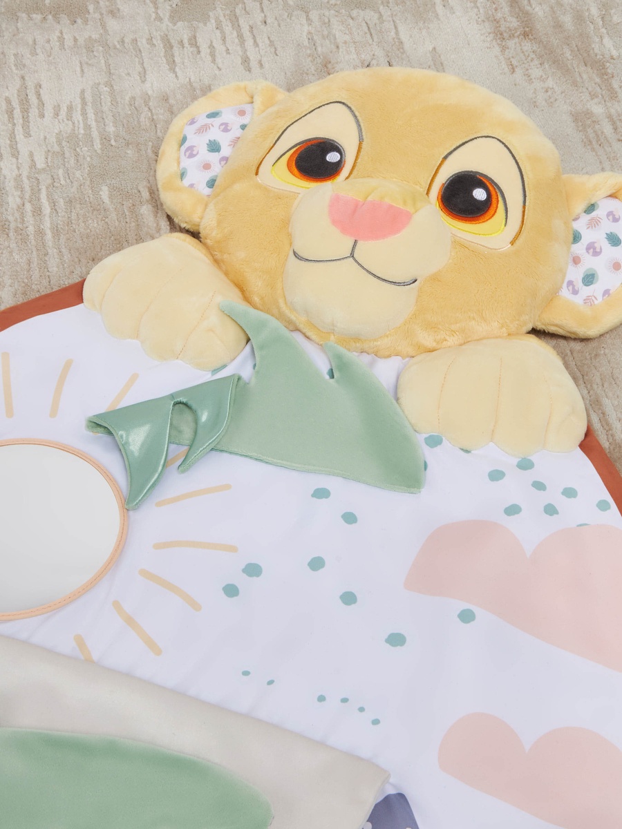 Sensory Playmat with Baby Lion King Print