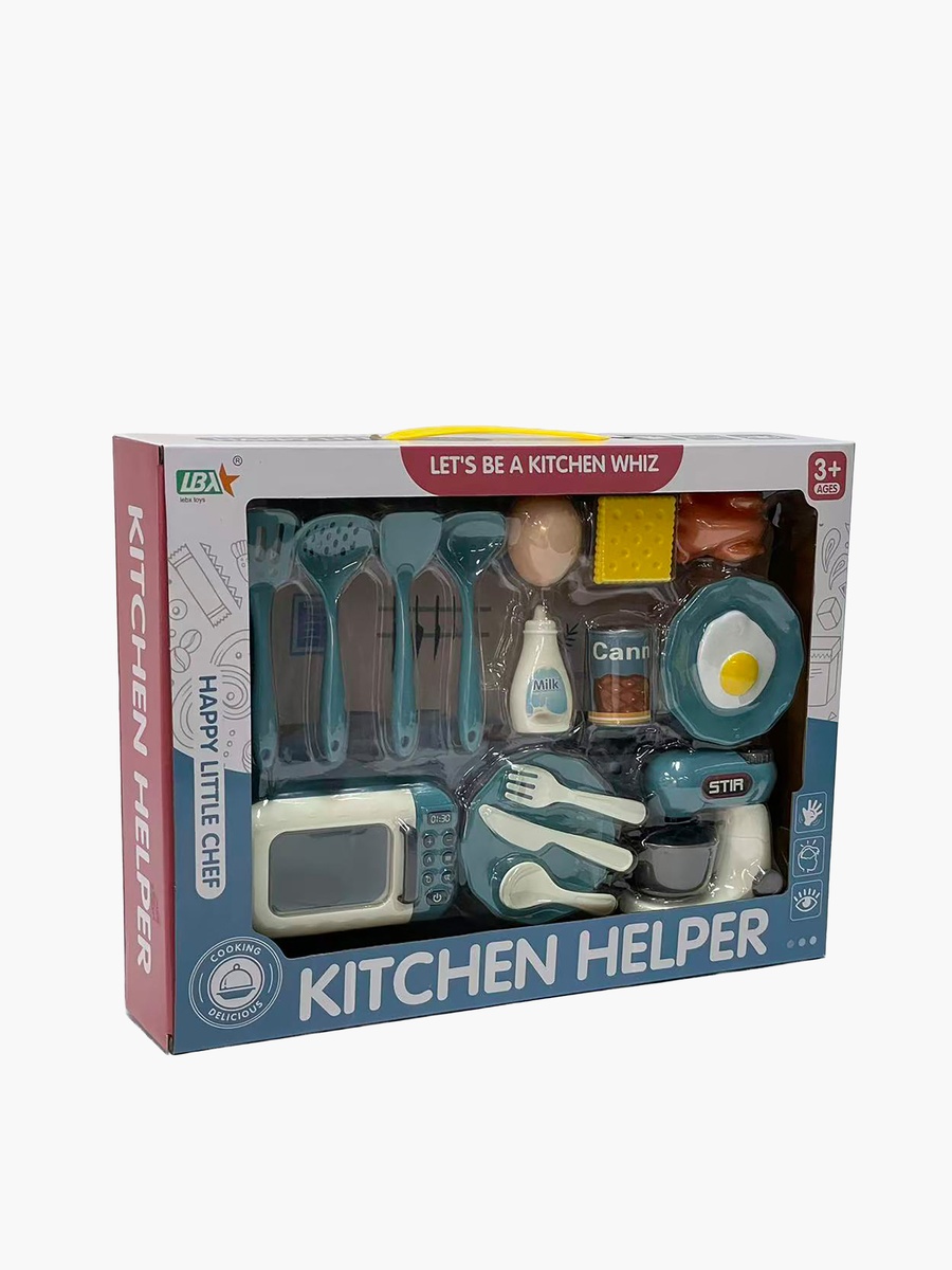 Happy Little Chef Kitchen Helper Playset