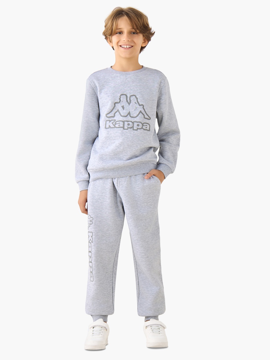 Logo Print Sweatshirt with Long Sleeves