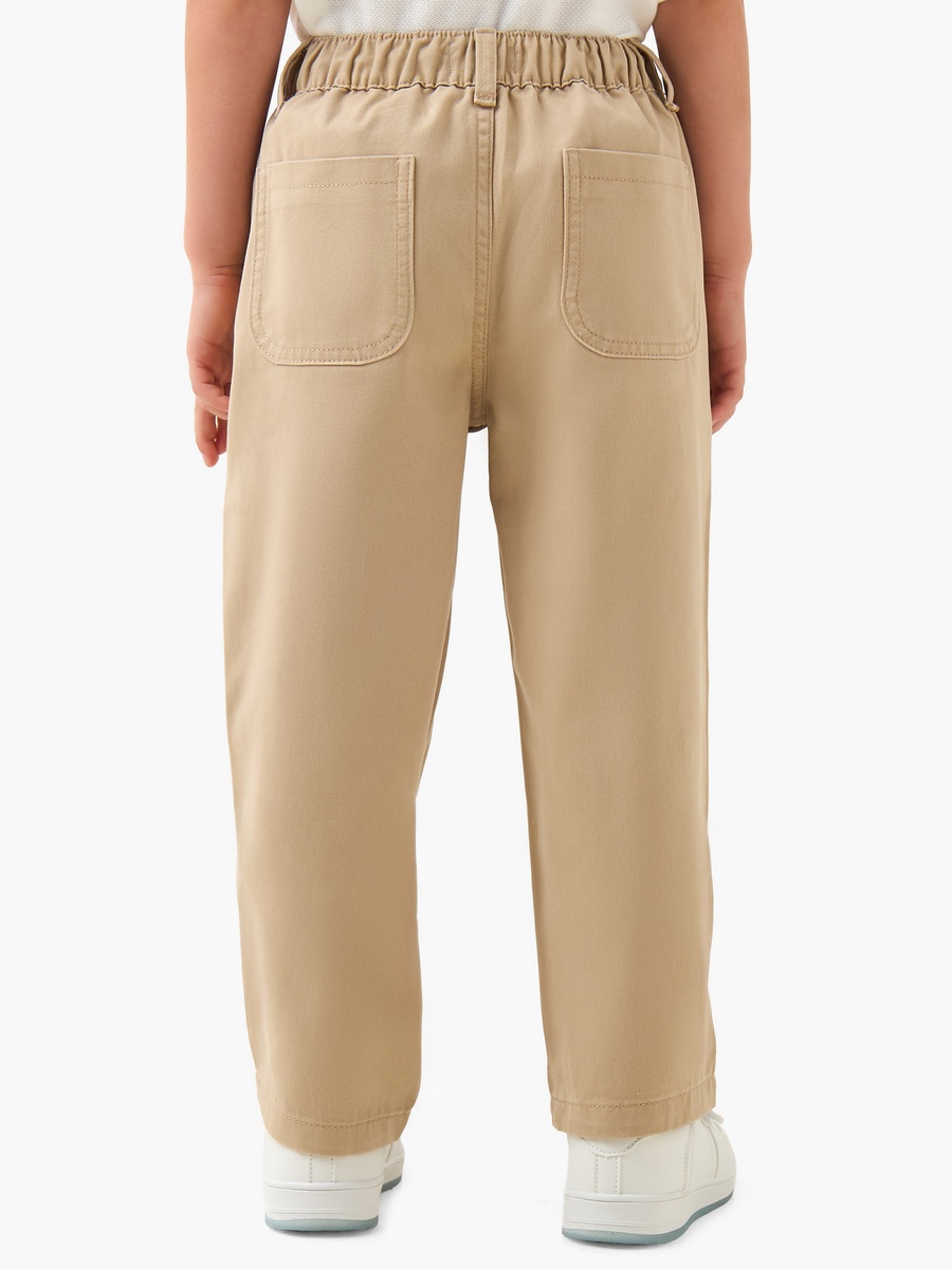 Loose Fit Trousers with Elasticated Waist