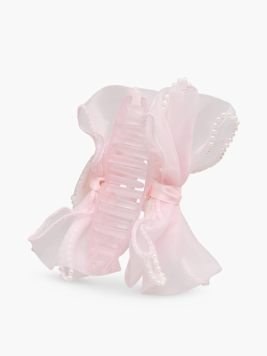 Hello Kitty Hair Clamp with Bow Embellishment