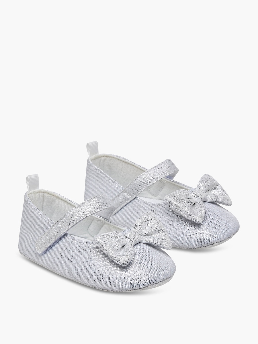 Booties with Bow Accent