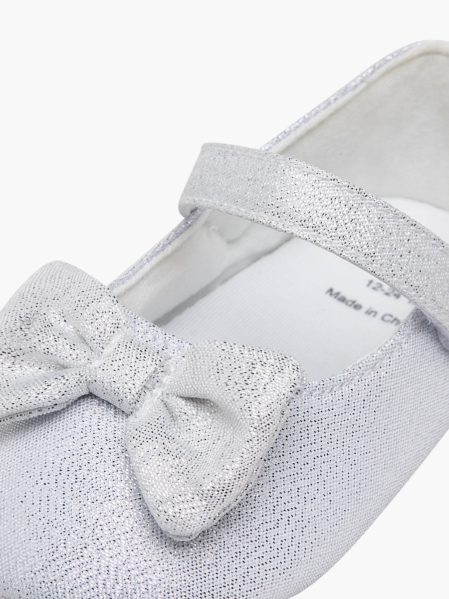 Booties with Bow Accent