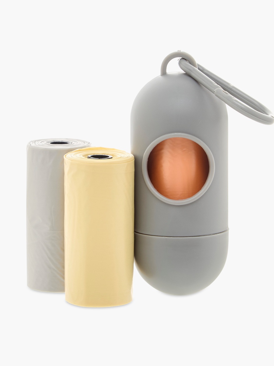 15-Piece Scented Diaper Disposal Bag Refill with Dispenser - Set of 3