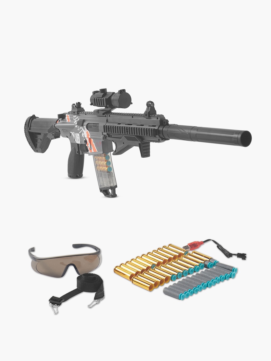 Firepower M416 Soft Bullet Launcher Gun Playset
