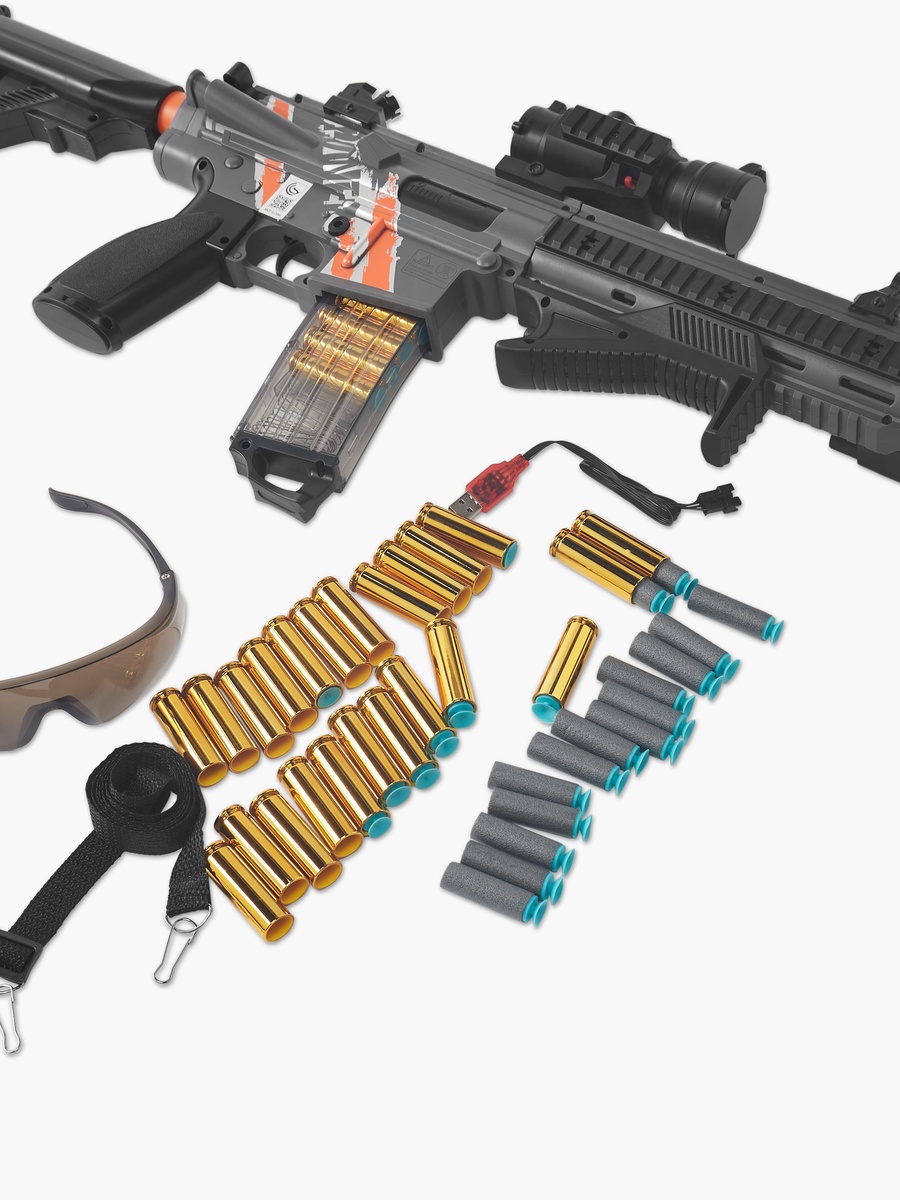 Firepower M416 Soft Bullet Launcher Gun Playset