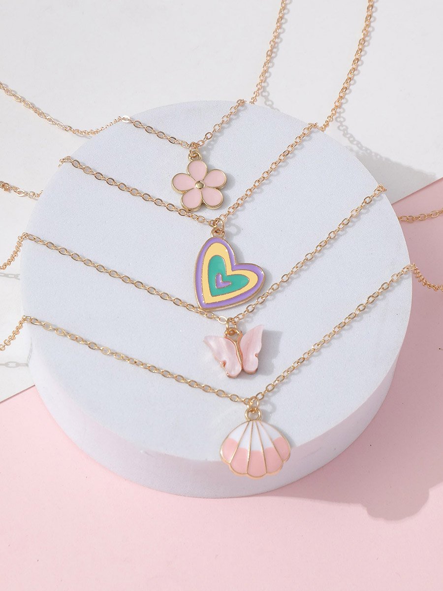 Pack of 5 - Pendant Necklaces